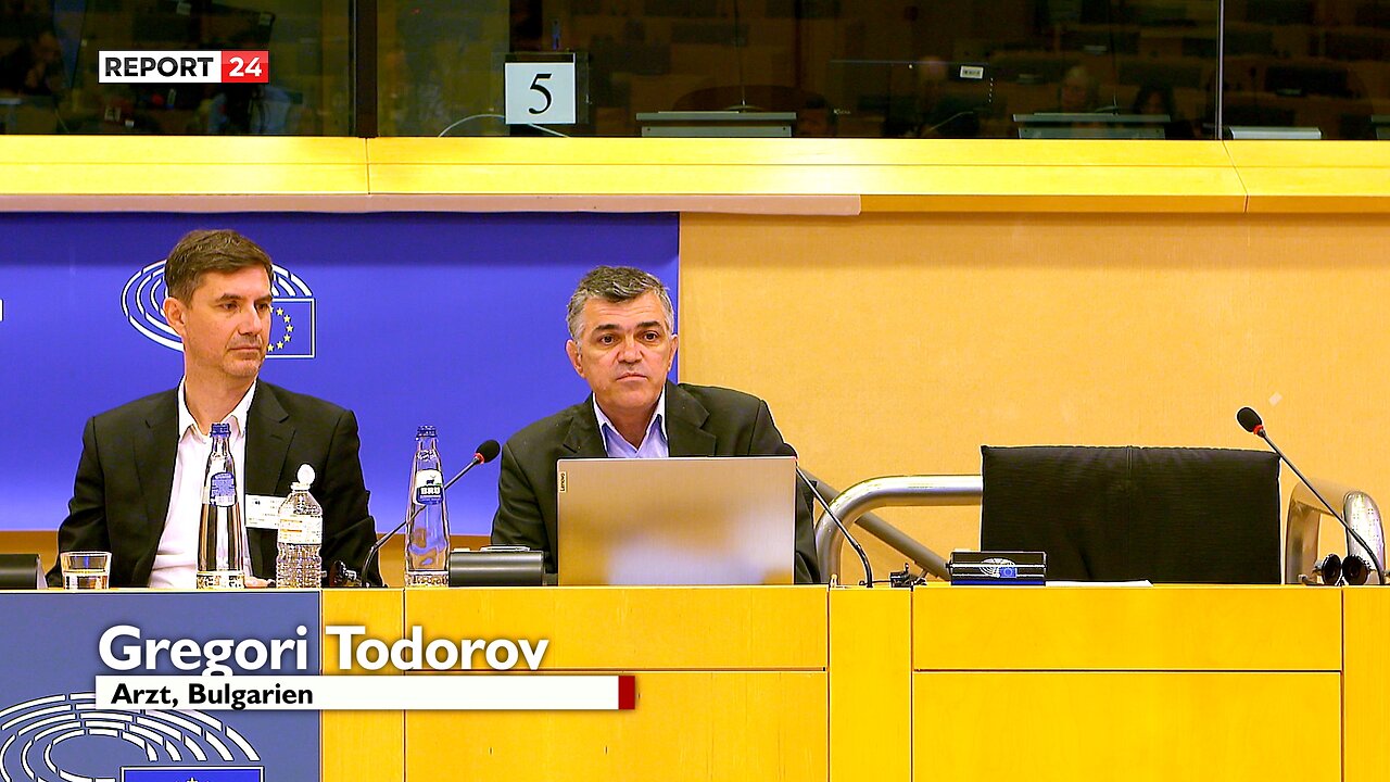 Georgi Todorov / Vorstellung der Trust and Freedom Initiative gegen die Machtübernahme der WHO