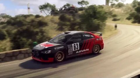 DiRT Rally 2 - Replay - Mitsubishi Lancer Evolution X at Subida por carretera