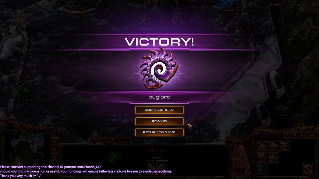 starcraft2 zerg v terran mutalisks rush consecutive wins!