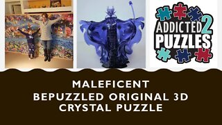 Maleficent 3D Crystal Puzzle Tutorial
