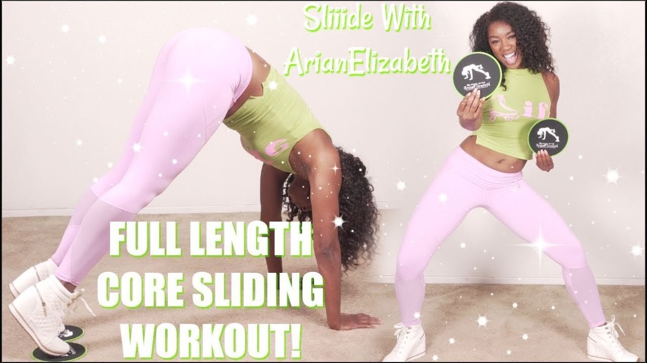 Slider Exercise for Legs, Abs and Glutes
