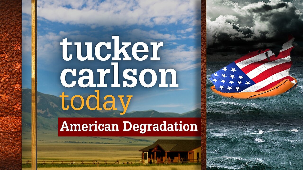 Tucker Carlson Today | American Degradation: Curtis Yarvin