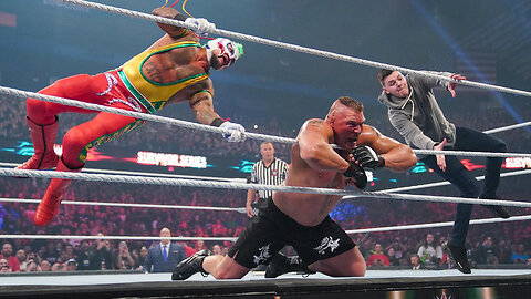 Happened This When Rey Mysterio Facas Brock Lesnar #video
