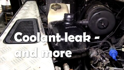 300Tdi 110 coolant leak. But there is a lot more to come!