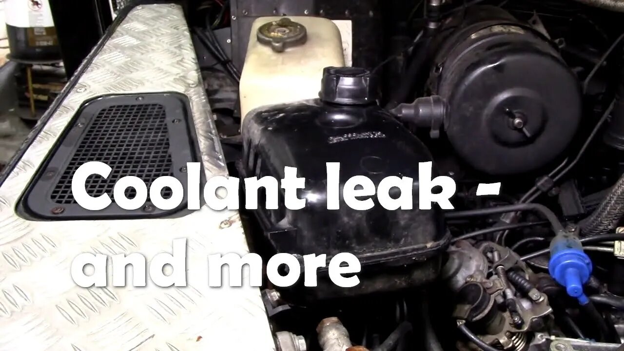 300Tdi 110 coolant leak. But there is a lot more to come!