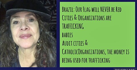 12/23/22 Child & Organ trafficking, Liz Crokin, Mary Flynn O'Neill, Brazil protest Procession