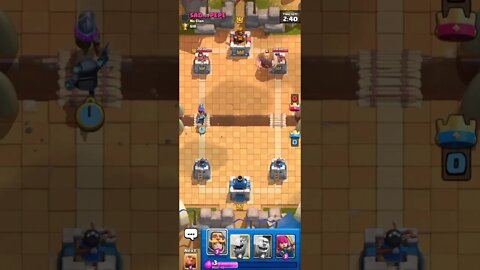 SAD __ PEPE vs Prolix iota - Clash Royale #shorts