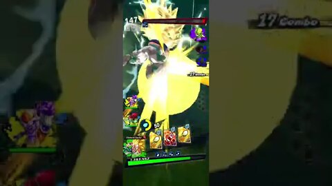 Dragon Ball Legends - Extreme Super Saiyan 3 Gotenks Die Die Missile Barrage Gameplay (DBL35-05E)