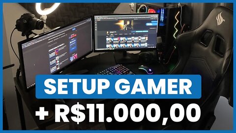 Mostrando meu SETUP GAMER simples 👑 (+ de R$11.000,00)