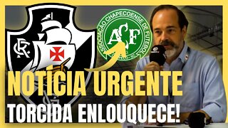 EXCELENTE NOTÍCIA! TORCIDA EXIGIU E DIRETORIA CONFIRMA! NOTÍCIAS DO VASCO