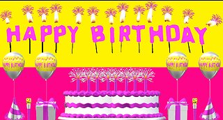 Happy Birthday 3D - Happy Birthday - Happy Birthday To You - Happy Birthday Song