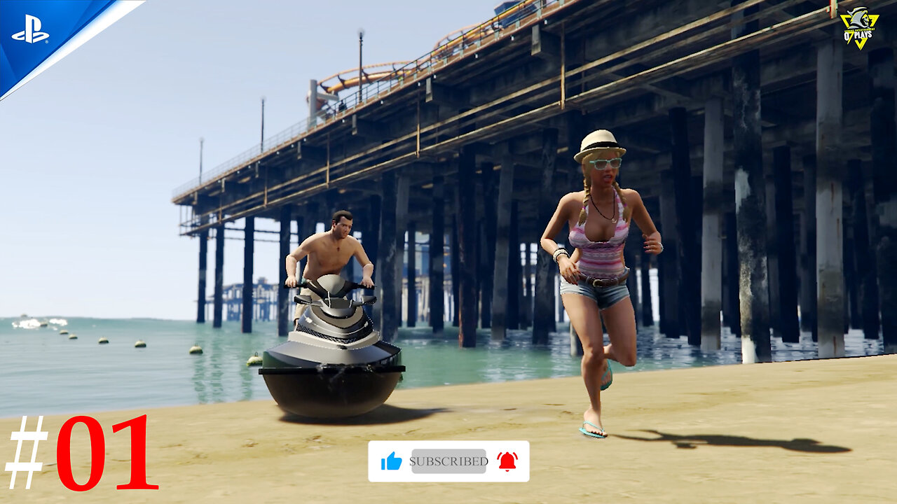 GTA 5 - Mission #7 - Daddy's Little Girl [100% Gold Medal Walkthrough]