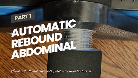 Automatic Rebound Abdominal Wheel, Ab Roller Wheel with Non-Slip Widened Double Wheels & Stable...