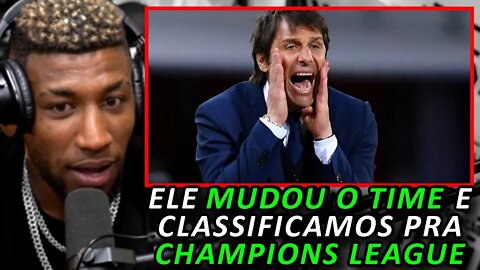EMERSON ROYAL SOBRE ANTONIO CONTE (TÉCNICO DO TOTTENHAM) (Podpah #409) FlowPah Cortes