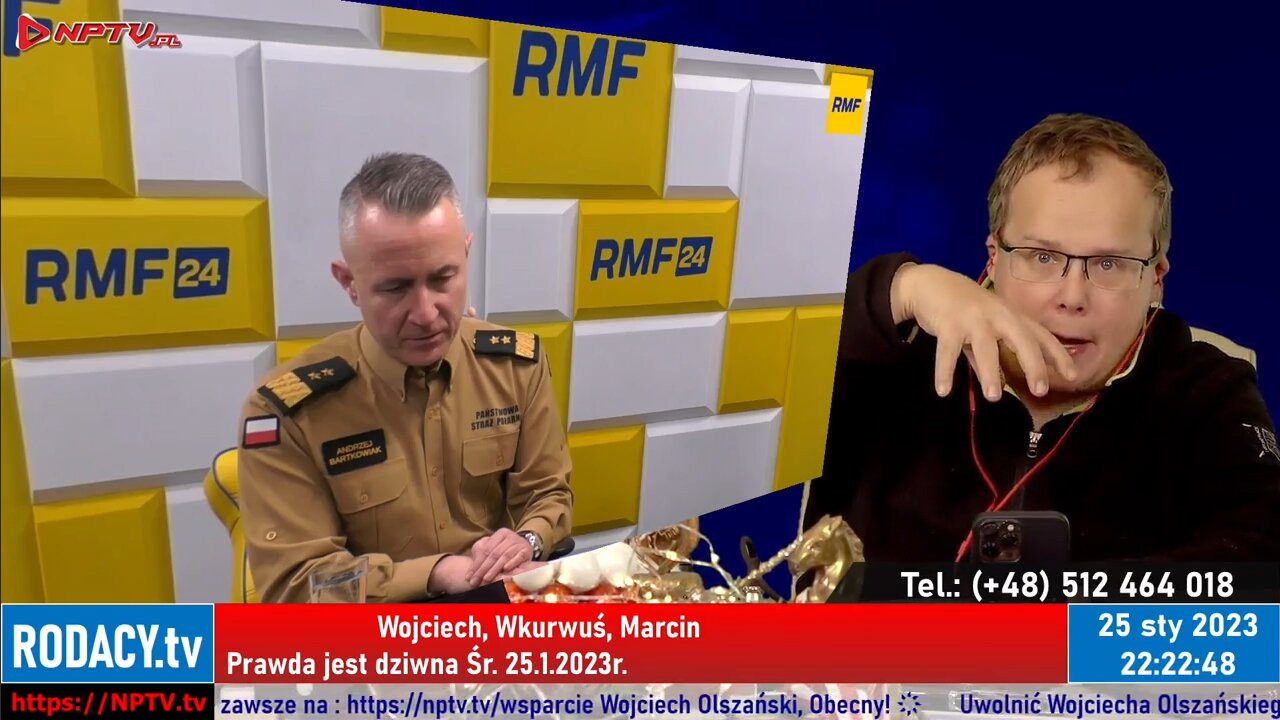 Prawda jest dziwna - Wojciech Olszański obecny! Osadowski NPTV (25.01.2023)