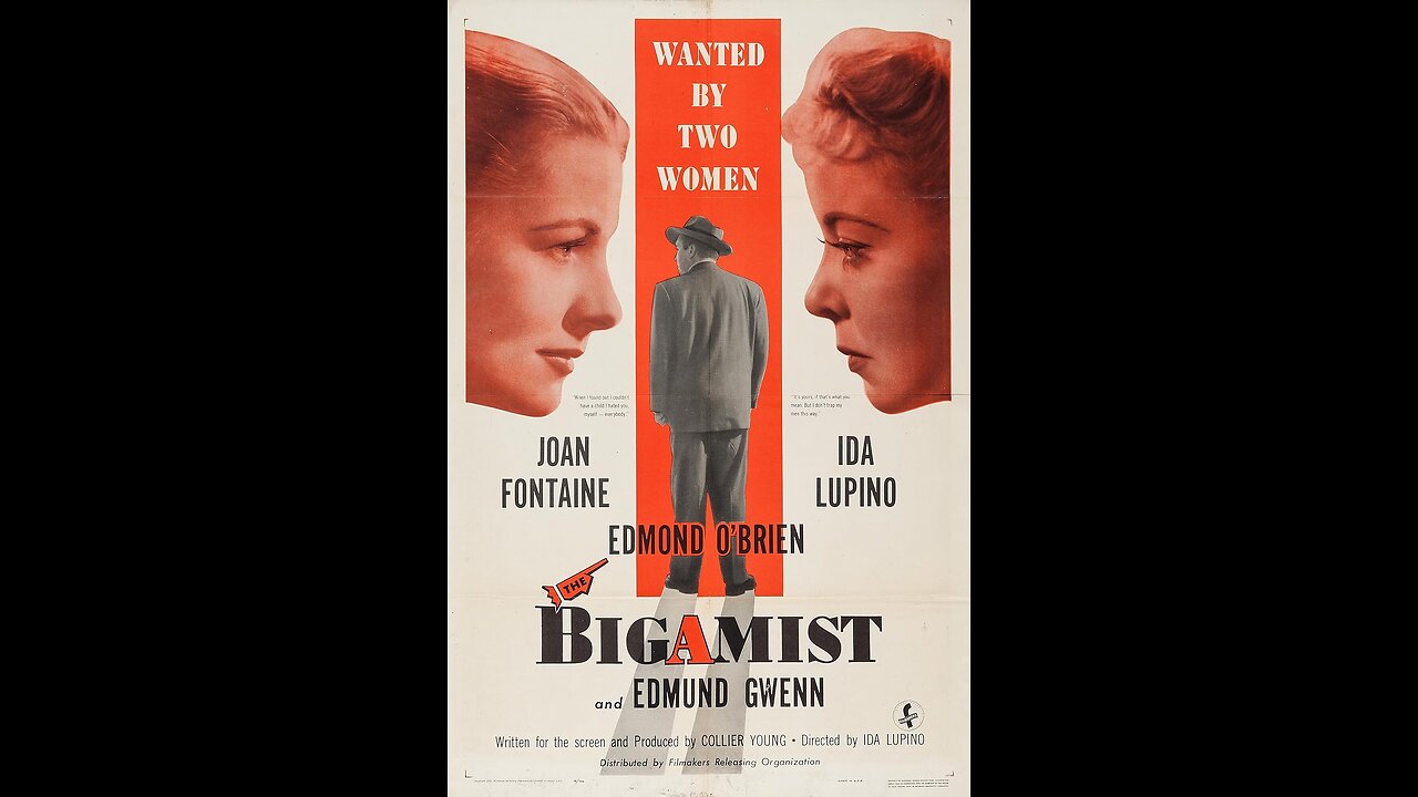 The Bigamist (1953) | American drama film directed by and starring Ida Lupino