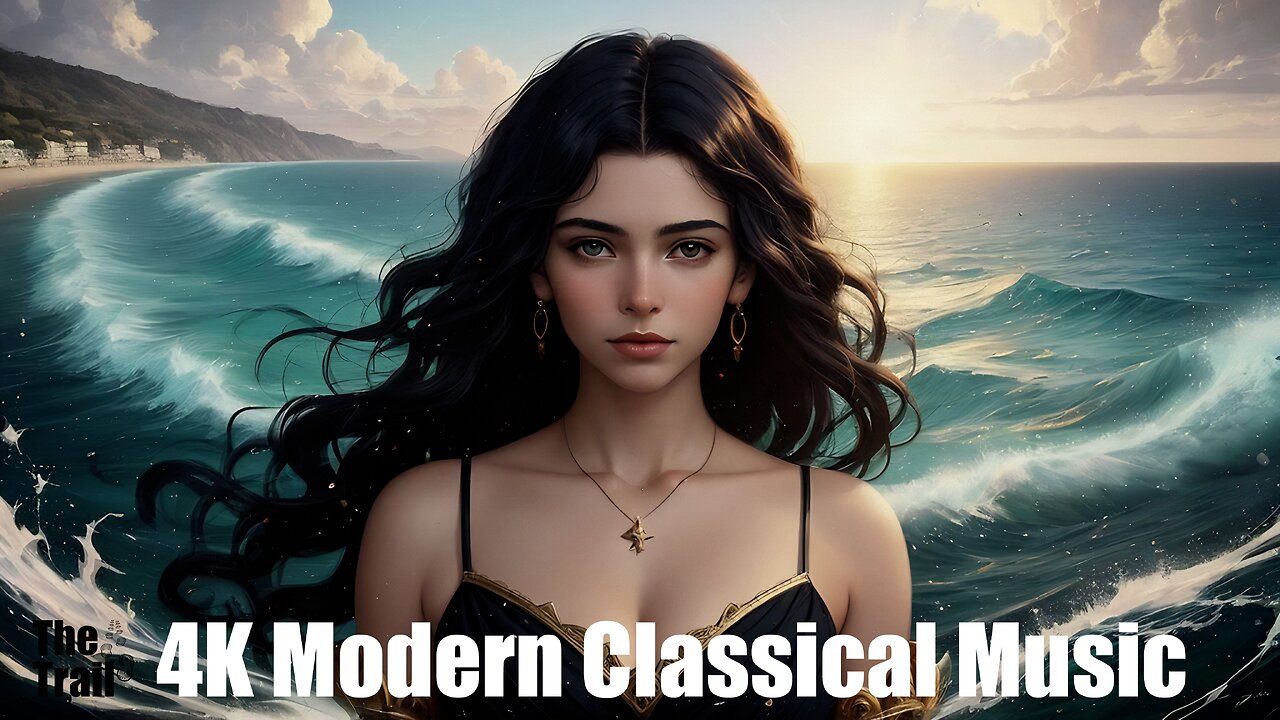 Modern Classical Music - Silent Statements | (AI) Audio Reactive Cinematic | The Waves
