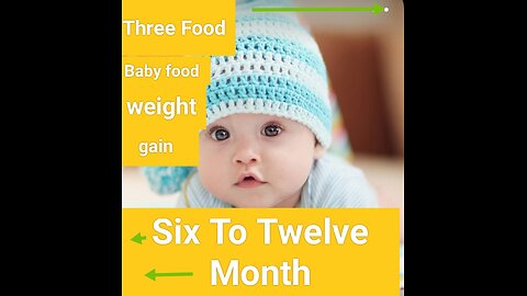 Baby food weight gain