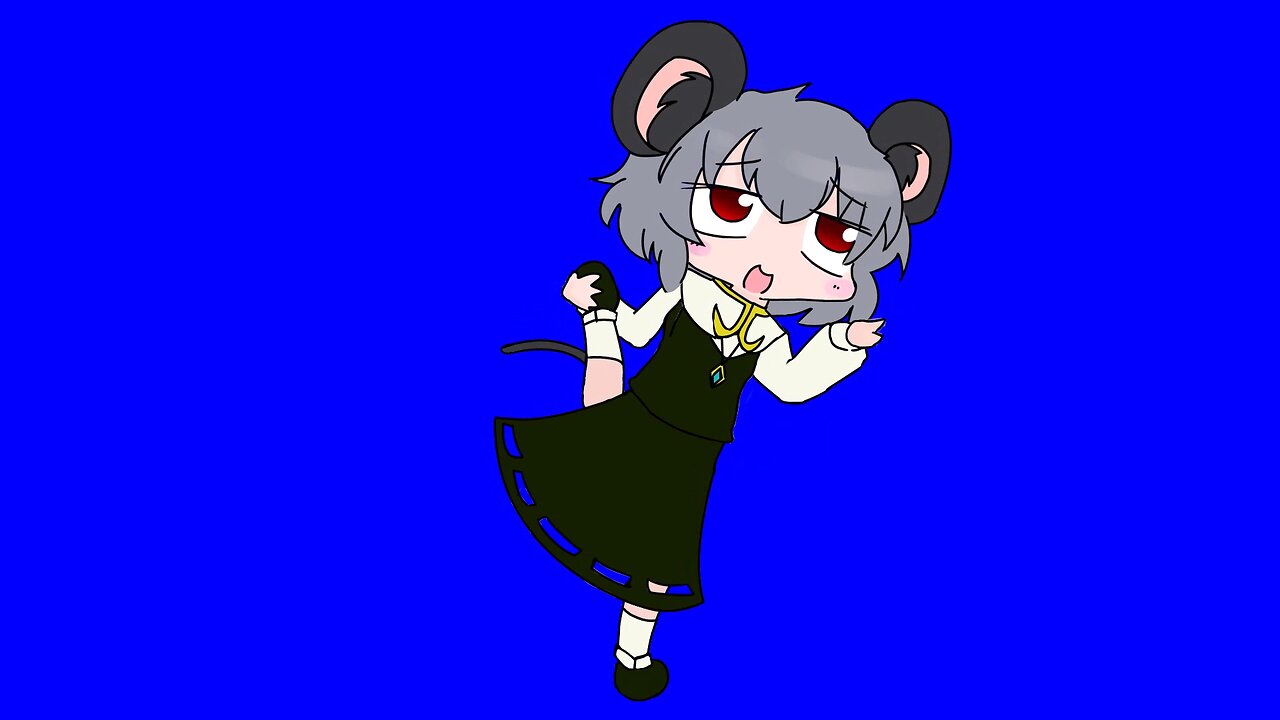 サギのように片足で立つNYN姉貴BB+使用例 (NYN aneki stands on one leg like a heron BB + usage example)