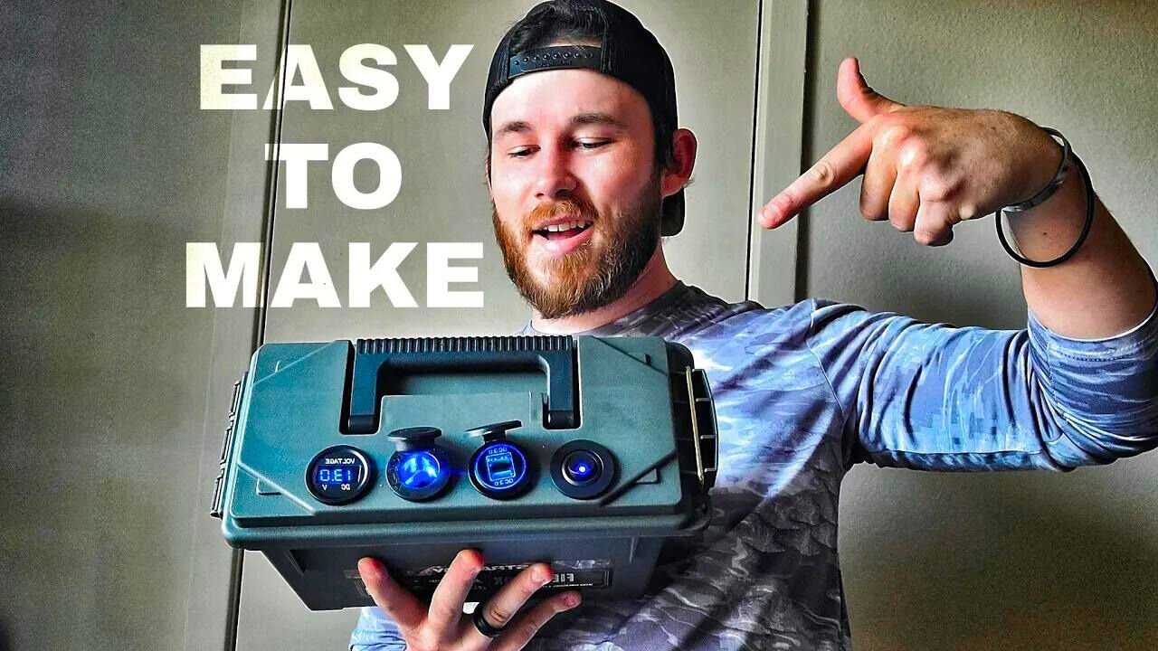 Ammo Box into 12V Power Bank for $50