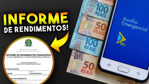 Como ACESSAR e BAIXAR O INFORME DE RENDIMENTOS do AUXÍLIO EMERGENCIAL!