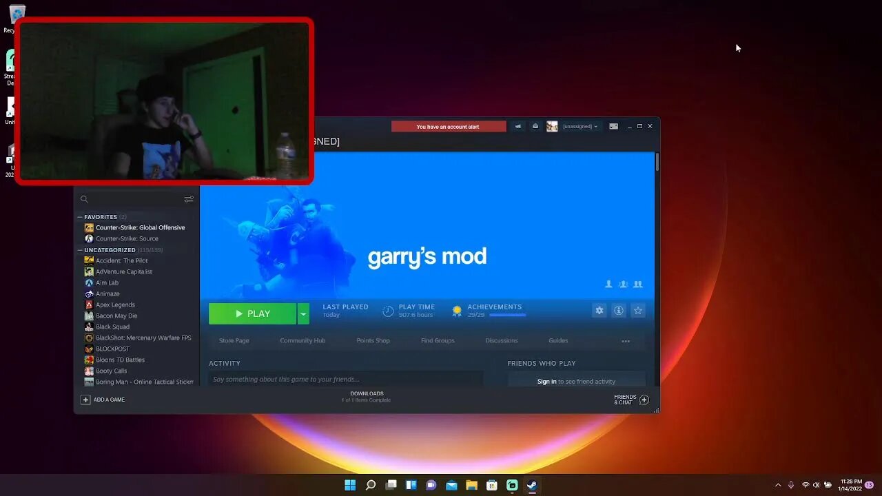 actual first stream