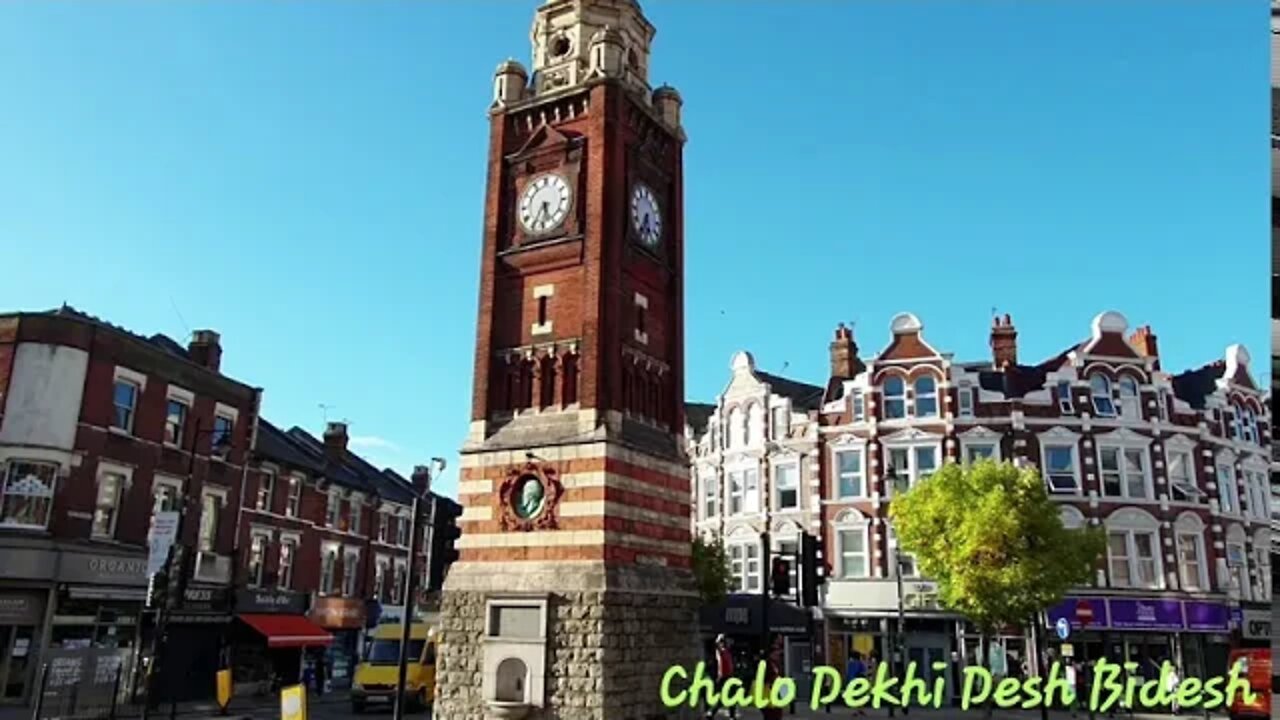 ক্রাউচ এন্ড ক্লক টাওয়ার। Crouch End Clock Tower.