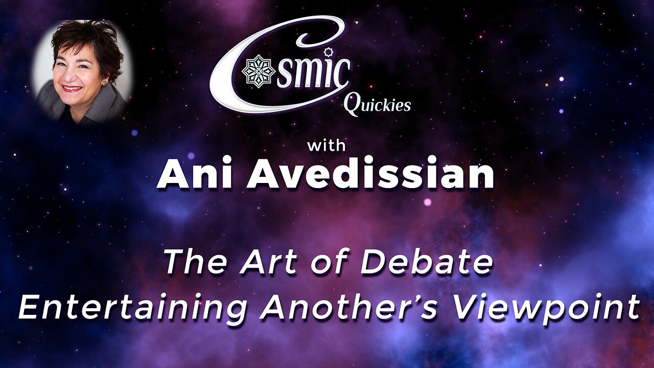 The Art of Debate . . . Entertaining Another's Viewpoint
