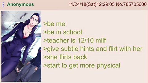 MILF Teacher 👩‍🏫 - 4Chan Greentext Stories
