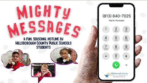 Hillsborough County students record 'Mighty Messages' to lift holiday spirits