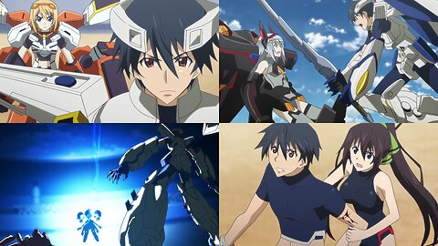 Infinite Stratos - Ichika and Charles vs Laura and Houki