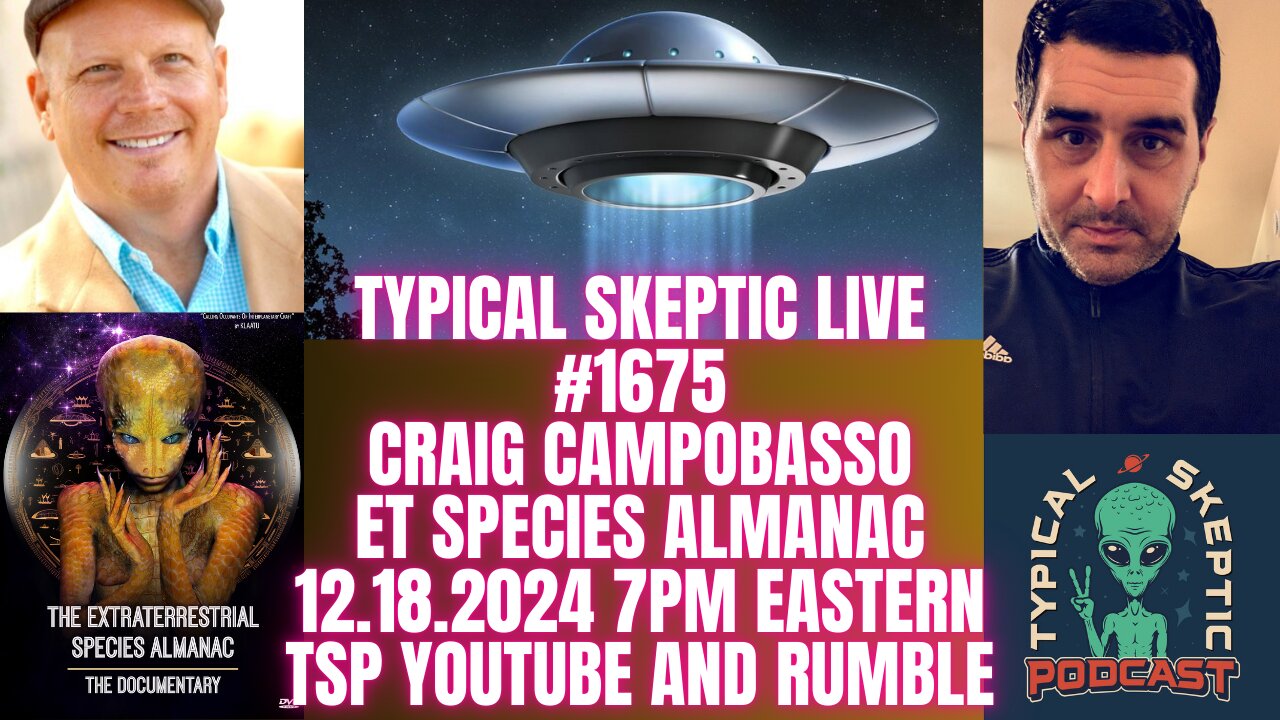 EXTRATERRESTRIAL SPECIES ALMANAC DOC - CRAIG CAMPOBASSO - TYPICAL SKEPTIC #1675