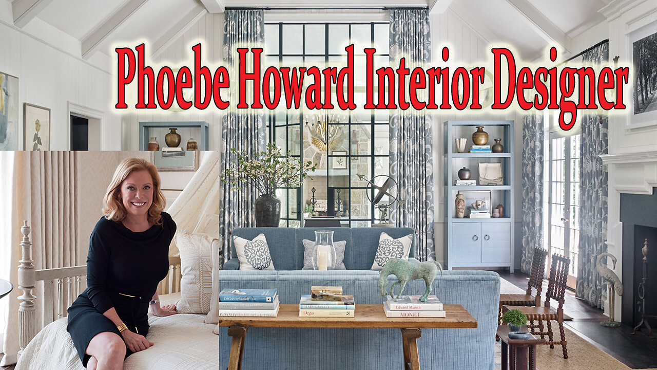 Interior Designer Phoebe Howard.