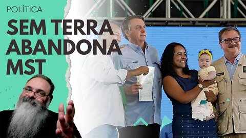 SEM TERRA percebem engodo que é o MST e abandonam entidade em GRANDES NÚMEROS graças a TÍTULOS