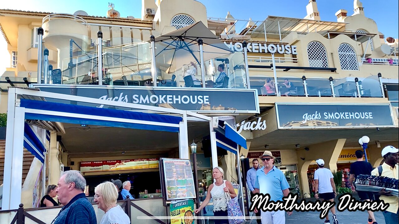 Jacks Smokehouse in Benalmadena Spain | Monthsary Dinner