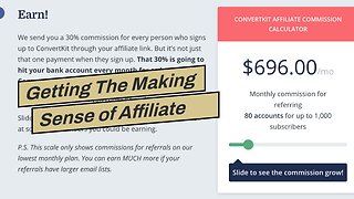 Getting The Making Sense of Affiliate Marketing To Work