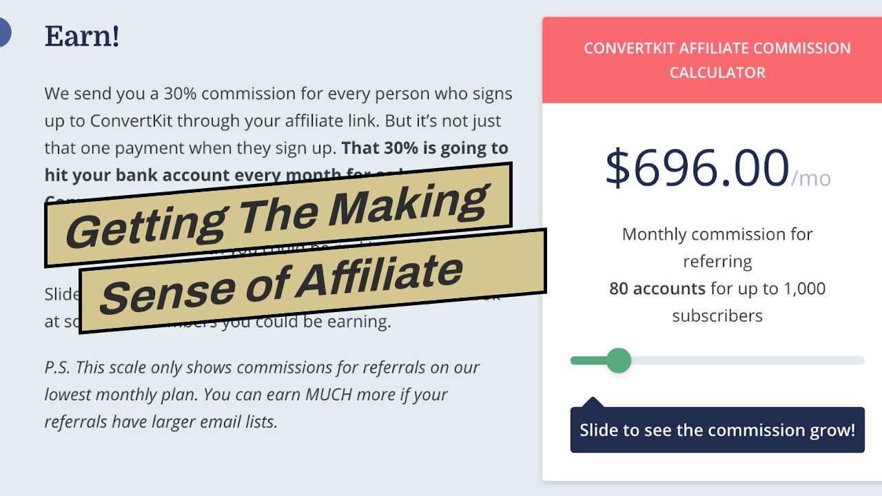 Getting The Making Sense of Affiliate Marketing To Work