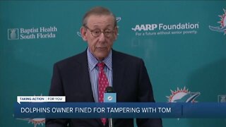 NFL suspends Miami Dolphins owner for tampering with Tom Brady