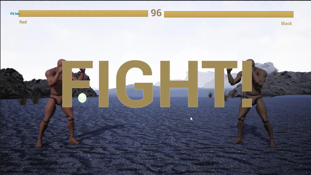 Fight Game Study / Test 01 (2020) | Black video game characters