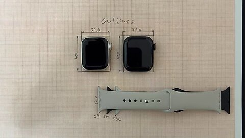 Apple Watch S9 41mm vs S10 42mm & Band fit Test 44/45