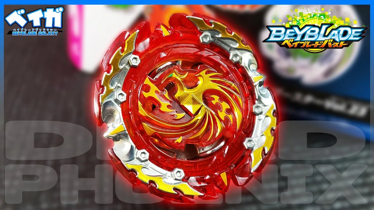 Abrindo e analisando B-176 DEAD PHOENIX .3.HZ - Random Booster Vol. 23 - Beyblade Burst