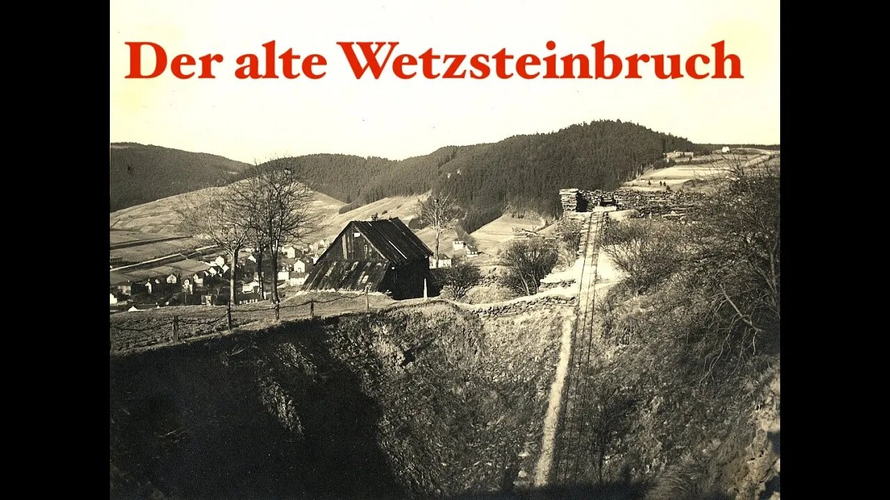 Der alte Wetzsteinbruch