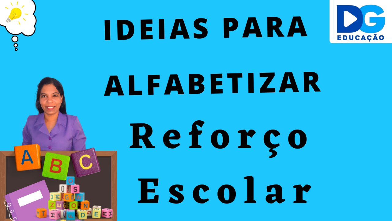 # Reforço Escolar # Como conseguir materiais concretos para Alfabetizar.