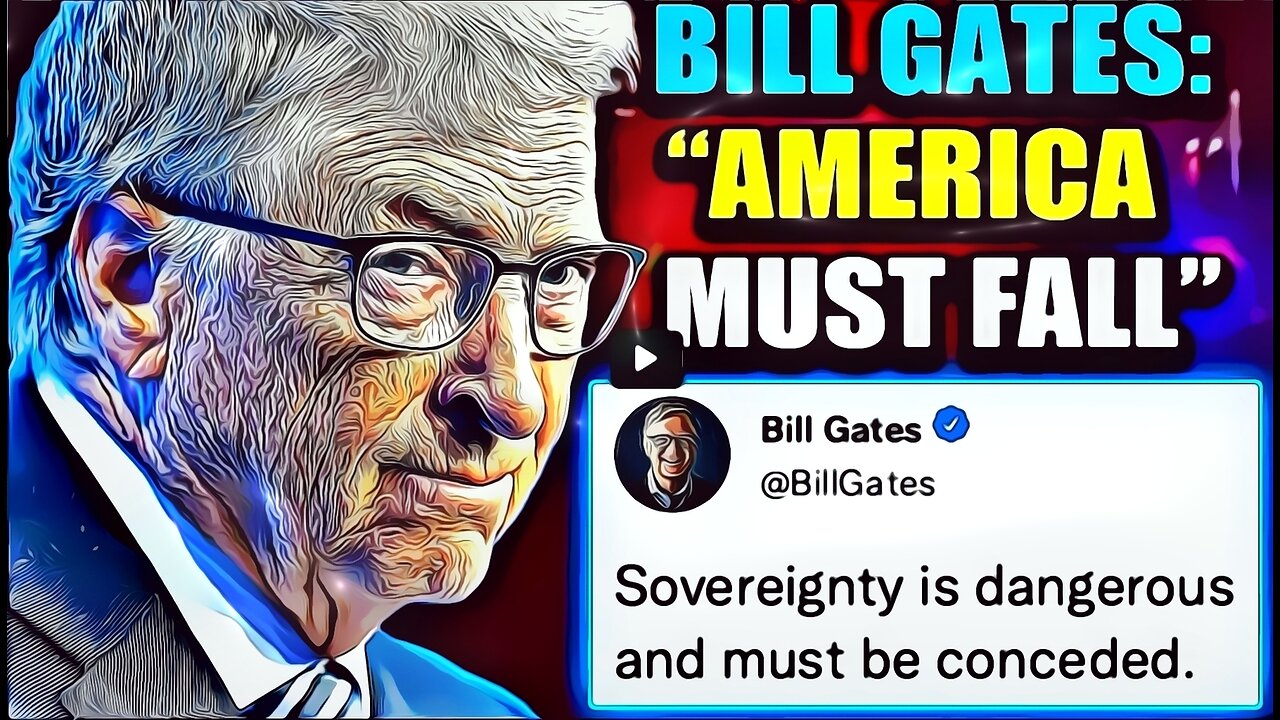 Bill Gates kehottaa länsimaita luovuttamaan itsemääräämisoikeutensa WHO:lle.