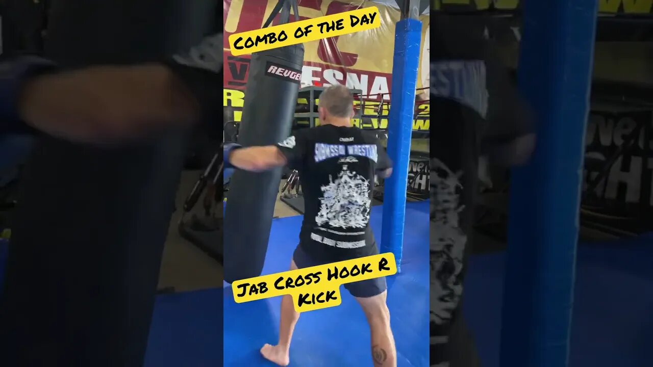 Improve your Power - Jab Cross Hook R Kick - Hook Right Kick