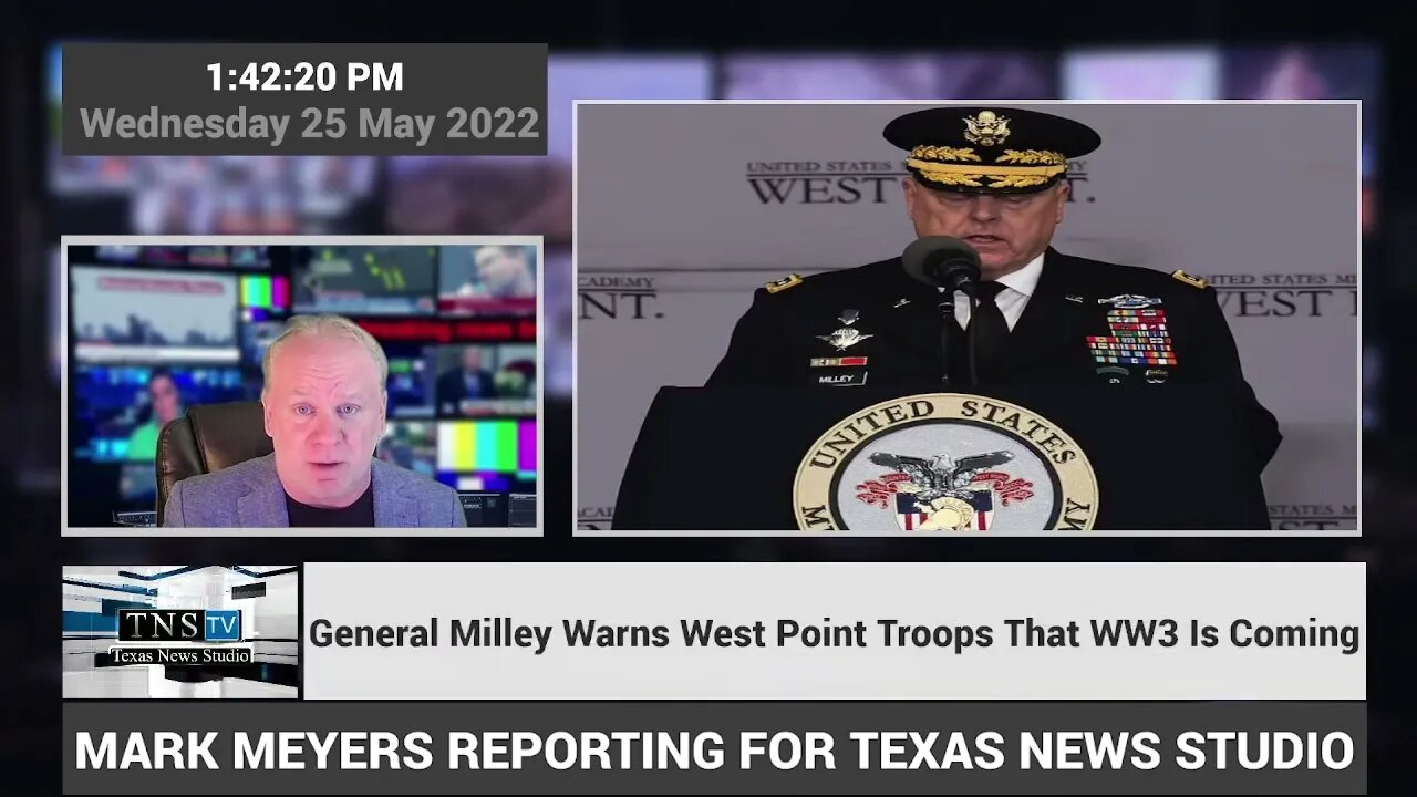 General Mark Milley Warns Cadets Graduating From West Point To Prepare For A Global War