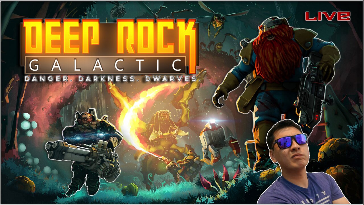 🔴 LIVE Deep Rock Galactic Guns, Bugs, & Dwarves 🔫