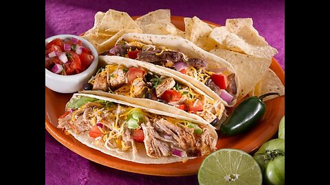 Chicken Mexican Tacos Recipe - The Best Chicken Tacos For Friends And Birthday Party - Spicy Tacos