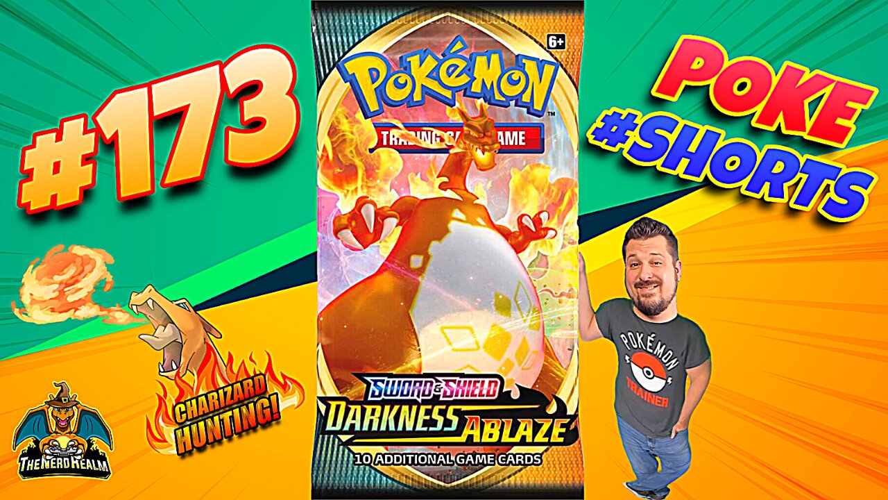 Poke #Shorts #173 | Darkness Ablaze | Charizard Hunting | Pokemon Cards Opening