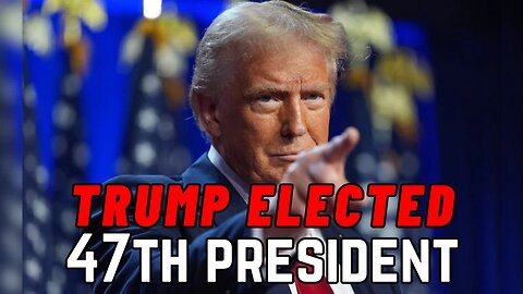 Trump Elected 47th President of the United States - Joe & Joe Live